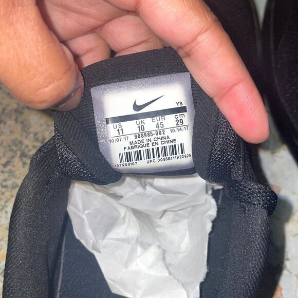 Nike Flex Experience RN 7 Men’s Running Shoes Size 11 Black Anthracite - Picture 9 of 13